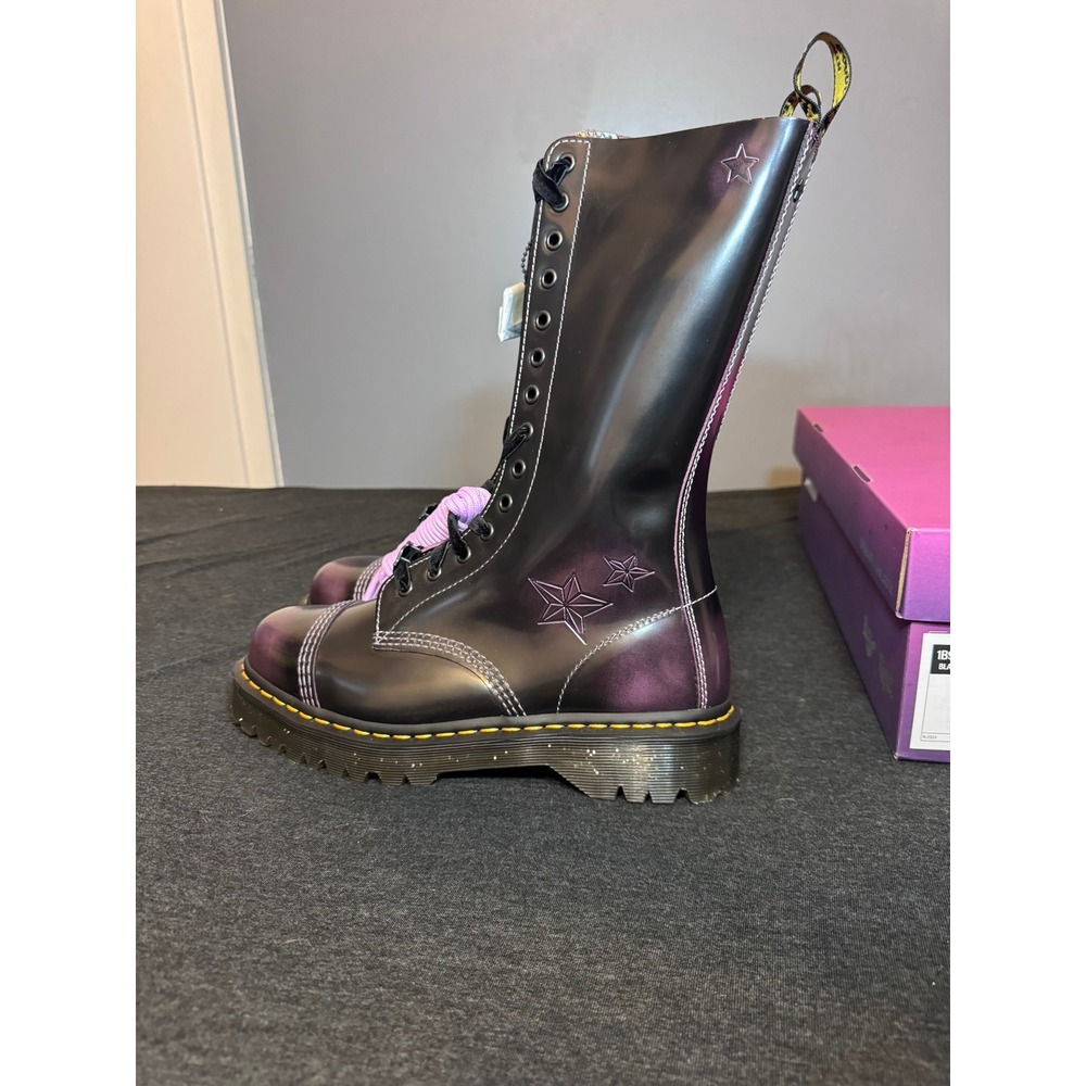 Dr. Martens x Bratz 1B99 Bex Boots Black Purple Arcadia Leather US 10 41784500 - Picture 5 of 10